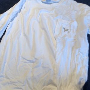 White pink long sleeve